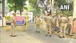 Lakhimpur Kheri violence: UP police tightens security outside MoS Teni's house