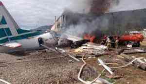 Plane crashes in Russia's Tatarstan, 16 killed  