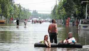 China: 1.76 million people affected due to severe flooding in Shanxi; 17,000 houses collapse
