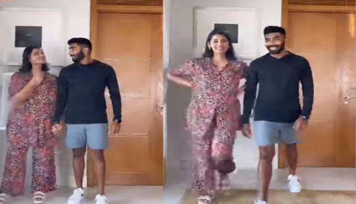 Jasprit Bumrah, Sanjana Ganesan ace viral online trend in this adorable video