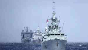 China chides US, Canada for sending warships through Taiwan Strait