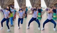 Girl dances to Saat Samundar Paar on railway station; viral video receives over 25 million views