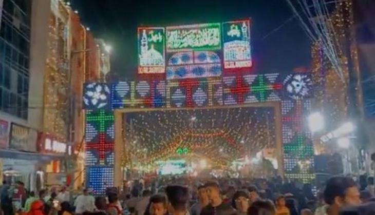 Hyderabad's Old city illuminates for Milad-un-Nabi 