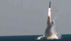 North Korea announces firing of 2 train-borne guided missiles into East Sea