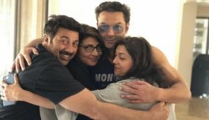 On Sunny Deol's birthday, brother Bobby shares group picture of his siblings