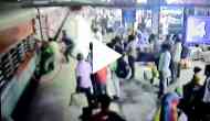 Pregnant woman slips while trying to deboard moving train; horrifying visual caught on camera