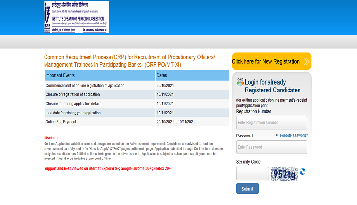 IBPS PO Recruitment 2021: 4135 vacancies online application form released; here’s how to apply