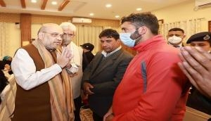 J-K: Amit Shah meets families of soldiers, civilians killed in recent terror attacks 