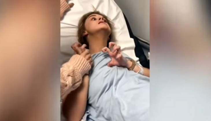 Disturbing video shows girl left ‘frozen’ after allegedly having spiked drink at nightclub