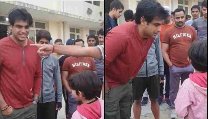 'Favourite toh aap hi ho': Young girl's adorable conversation with Neeraj Chopra [WATCH]