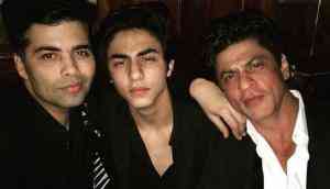 Karan Johar shares all smiles picture with SRK post Aryan Khan's bail 