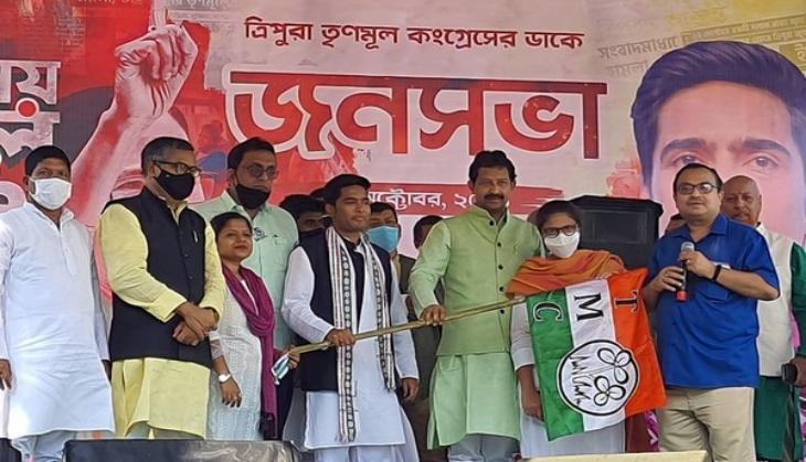 Tripura: Former BJP leader Ashish Das joins TMC 