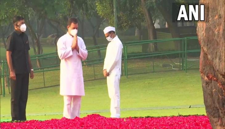 Rahul Gandhi pays tribute to Indira Gandhi on her 37th death anniversary