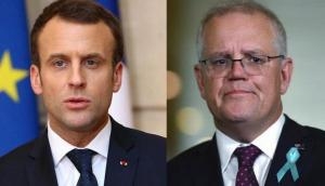 Emmanuel Macron says Australian PM 'lied' over submarine deal