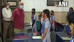 As Delhi schools reopen, Sisodia assures COVID protocols being followed
