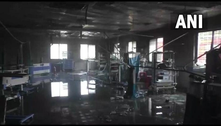 fire in hospital