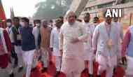 Rajnath, Shah, other Union Ministers arrive for BJP's national executive meeting