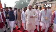 Rajnath, Shah, other Union Ministers arrive for BJP's national executive meeting