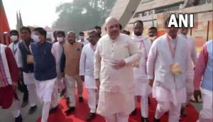 Rajnath, Shah, other Union Ministers arrive for BJP's national executive meeting
