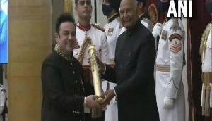 Singer Adnan Sami receives Padma Shri Award