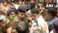 MP: Congress workers stage protest outside Bhopal's Kamla Nehru Hospital where four children died in fire