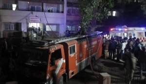 भोपाल के कमला नेहरू अस्पताल में लगी आग, तीन बच्चों की मौत, कई झुलसे