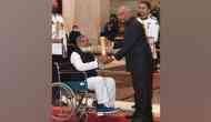 Social worker Mohammad Shareef receives Padma Shri award