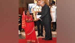 Rahibai Soma Popere honoured with Padma Shri award