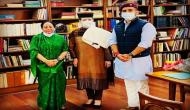 Himachal Congress leaders meet Sonia Gandhi in Delhi to congratulate her for bypolls victory