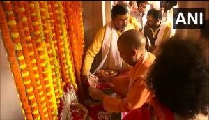UP: Yogi Adityanath installs retrieved 18th-century Maa Annapurna idol at Varanasi's Kashi Vishwanath Temple
