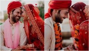 Rajkummar Rao ties the knot with longtime girlfriend Patralekhaa, shares adorable wedding pictures