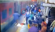 Shocker: Passenger falls between platform and train; watch what happens next