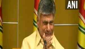 Chandrababu Naidu breaks down, says YSRCP personally targetting families of TDP members