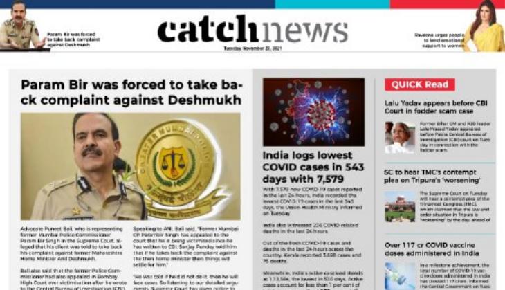 23rd November Catch News ePaper, English ePaper, Today ePaper, Online News Epaper