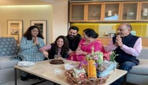 Yami Gautam celebrates first birthday post wedding with director Aditya Dhar
