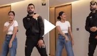 Yuzvendra Chahal's wife Dhanashree teaches some amazing dance steps to Virat Kohli; check out BTS moments