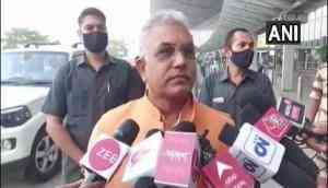 Mamata wants to lead Opposition, Sonia Gandhi's days are over, says Dilip Ghosh