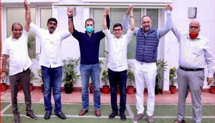 Goa Assembly polls: GFP chief Vijay Sardesai, others meet Rahul Gandhi in Delhi
