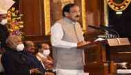 Vice President Venkaiah Naidu suggests minimum of 100 sittings of Parliament per year