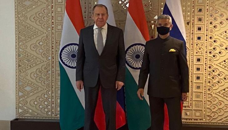 EAM Jaishankar meets Russian counterpart ahead of 2 plus 2 ministerial dialogue