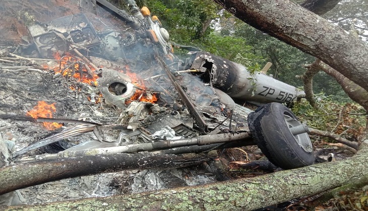 Military chopper with CDS Bipin Rawat, others on board crashes in Tamil Nadu
