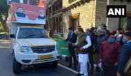 Ahead of Uttarakhand Assembly polls, Pushkar Singh Dhami flags off 'Vikas Rath Yatra'