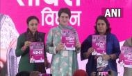 UP Assembly polls 2022: Priyanka Gandhi Vadra releases 'women's manifesto' in Lucknow
