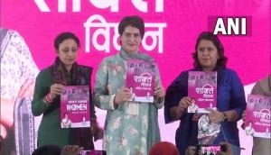 UP Assembly polls 2022: Priyanka Gandhi Vadra releases 'women's manifesto' in Lucknow