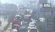 Farmers leave from Delhi borders in large convoys; traffic slows down on highways