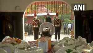 Rajnath Singh pays tribute to Lt Col Harjinder Singh who died in chopper crash with CDS Rawat