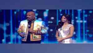 India's Harnaaz Sandhu enters top 3 at Miss Universe 2021