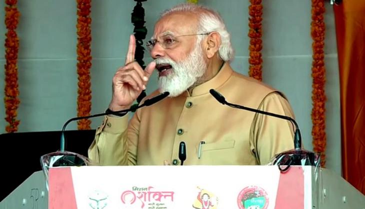 PM Modi praises 'Drone Show' organized in Lucknow, says differents aspects of Indian freedom struggle brought to life
