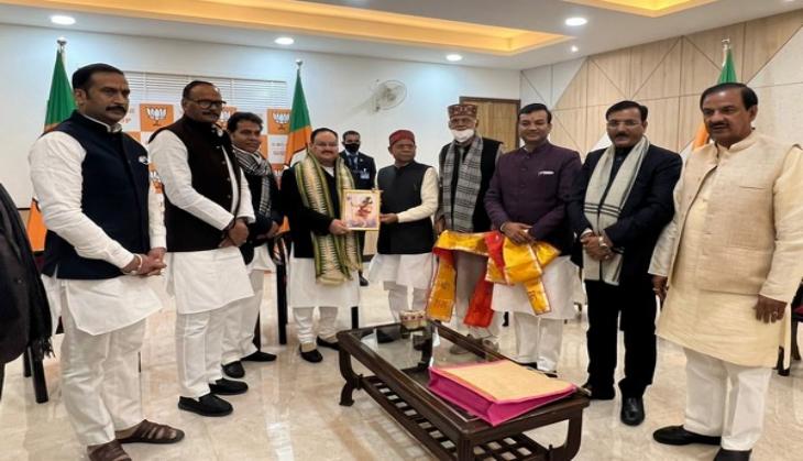 Nadda holds meeting with BJP committee formed for Brahmin outreach in UP ahead of Assembly polls
