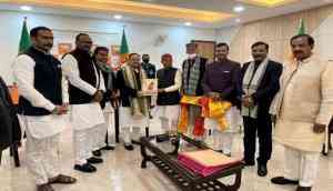 Nadda holds meeting with BJP committee formed for Brahmin outreach in UP ahead of Assembly polls